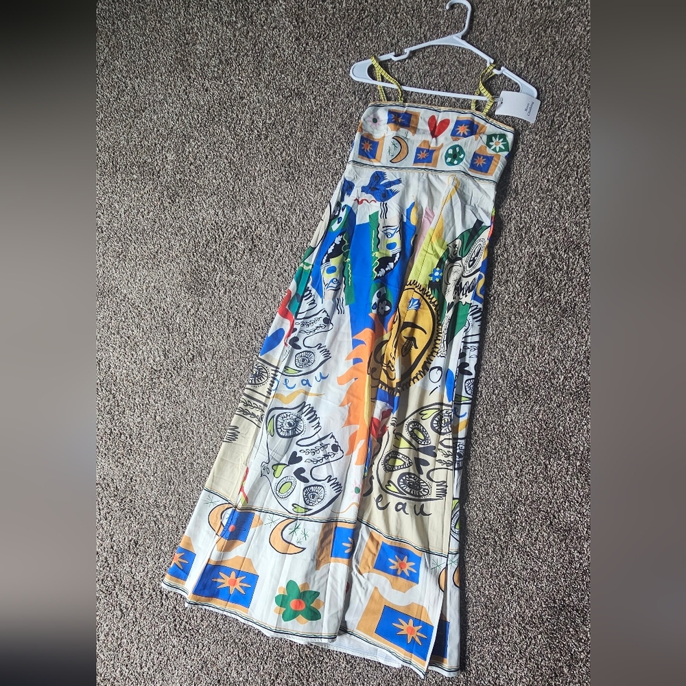 Colorful Patterned Women's Skirt